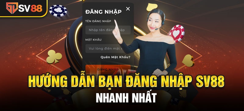 Hướng dẫn đăng nhập SV88 siêu nhanh, không bị lỗi